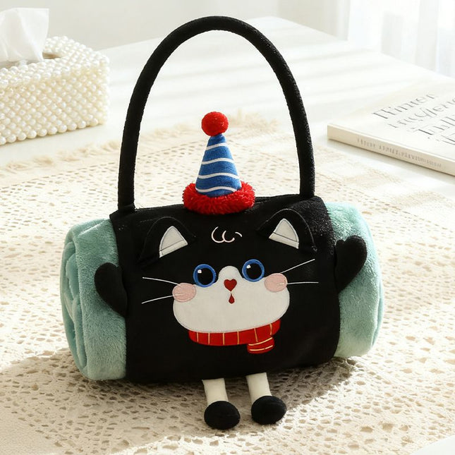 Black Cat 80 100cm Cartoon Hand-Carry Roll-Up V888-ELOSUNG50621