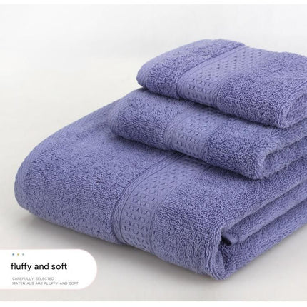 3-Piece Olive Green Towel Set - Soft Absorbent Bath, Hand & Face Towels with Jacquard Weave, Gift Set for Home, Hotel, or Gifting - Durable, Low-Lint, Machine Washable