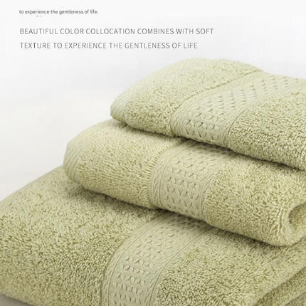 3-Piece Red Towel Set - Soft Absorbent Bath, Hand & Face Towels with Jacquard Weave, Gift Set for Home, Hotel, or Gifting - Durable, Low-Lint, Machine Washable