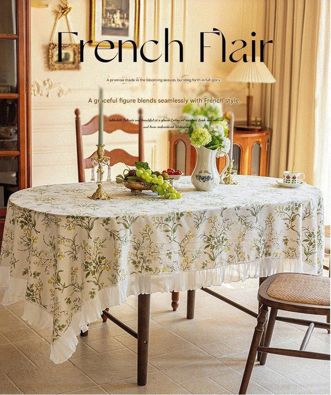 cream-colored 135 200 Dimensions include lace French Vintage – product detail