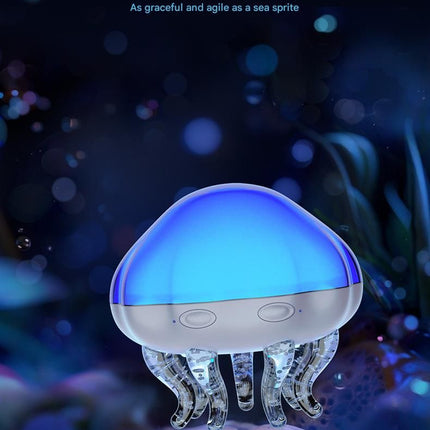 Jellyfish Ocean Wave Projector Night Light - USB Powered with Remote Control, 2 Timer Settings, Dual Mode Projection and Night Light, Romantic Bedroom Decor, Kids Gift