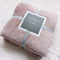 Pink 70 100cm Flannel Fleece Blanket