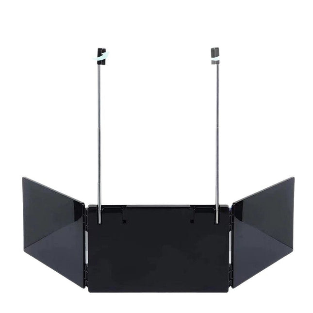 Black Trifold Self Hair Cutting Mirror with Adjustable V888-ELOSUNG50672