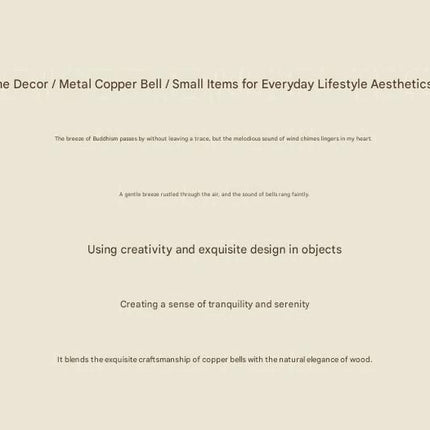 Yellow Magnetic Door Bell Chime - Dopamine Style Brass Bell with Alloy Frame - No Drill Entry Door Chime for Home, Office, Fridge - Modern Japanese Design, Crisp Sound, Easy Install