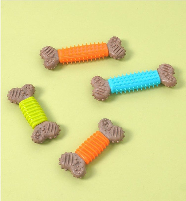 4-piece Polka Dot Pattern and Diagonal stripes Durable Dog Chew V888-ELOSUNG50740