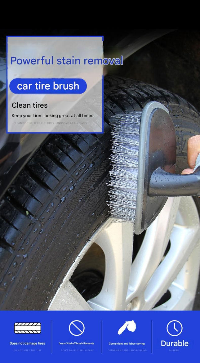 3-piece Car Tyre and Wheel Rim Cleaning – product detail