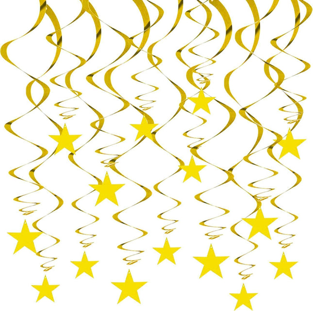 30-Piece Set for Golden Star Spiral Hanging V888-ELOSUNG50860
