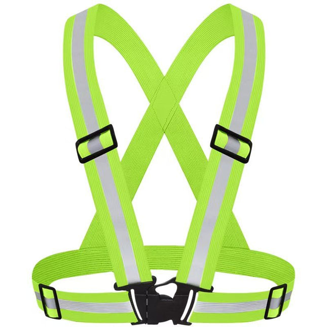 Green Adjustable Reflective Safety V888-ELOSUNG50912
