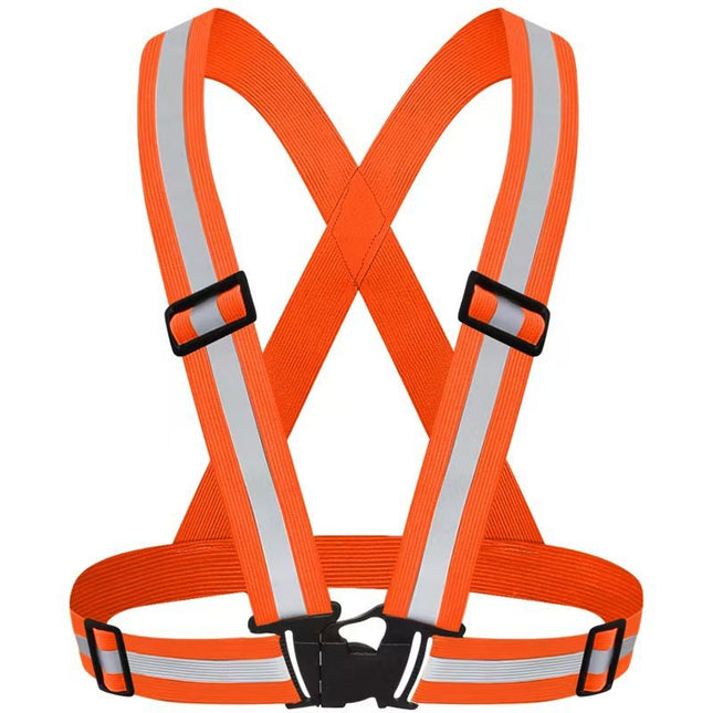 Orange Adjustable Reflective Safety V888-ELOSUNG50913
