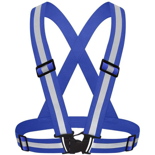 Blue Adjustable Reflective Safety V888-ELOSUNG50914