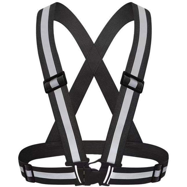Black Adjustable Reflective Safety V888-ELOSUNG50915