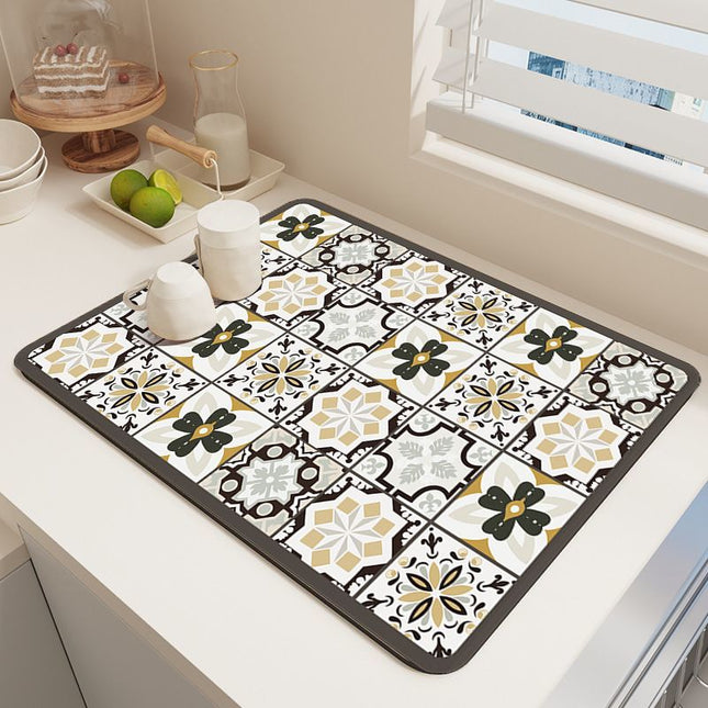 Diatom Mud Kitchen Counter Mat
