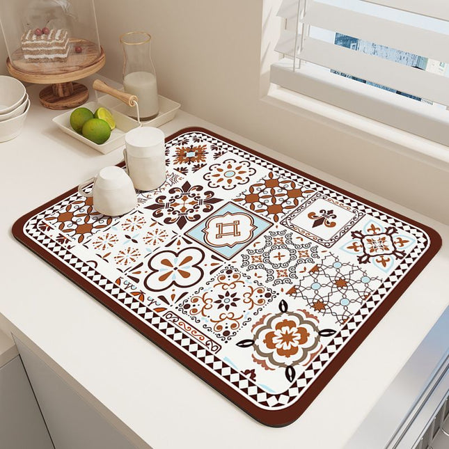 Diatom Mud Kitchen Counter Mat