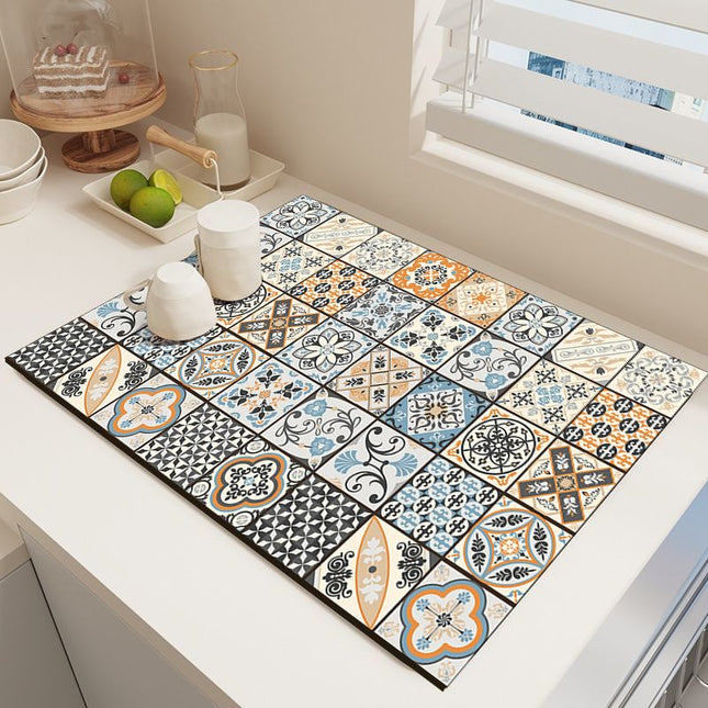 Diatom Mud Kitchen Counter Mat