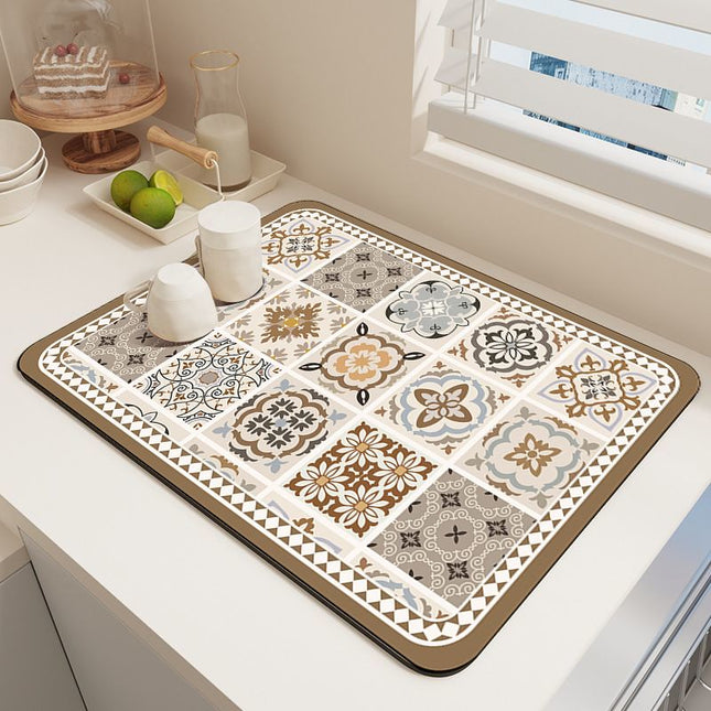 Diatom Mud Kitchen Counter Mat