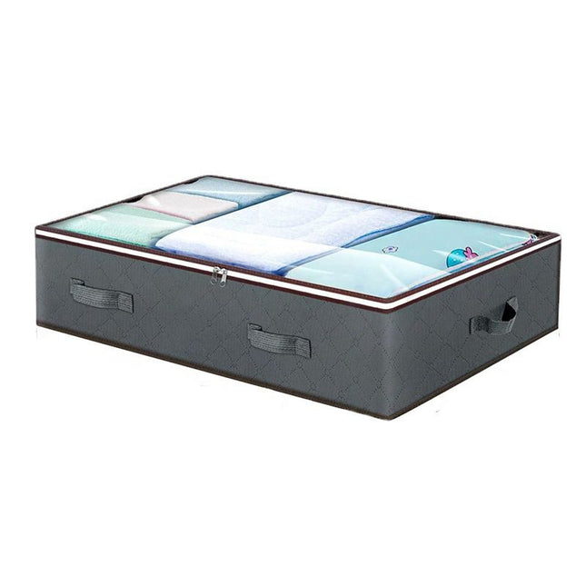 Grey Under Bed Storage Bag