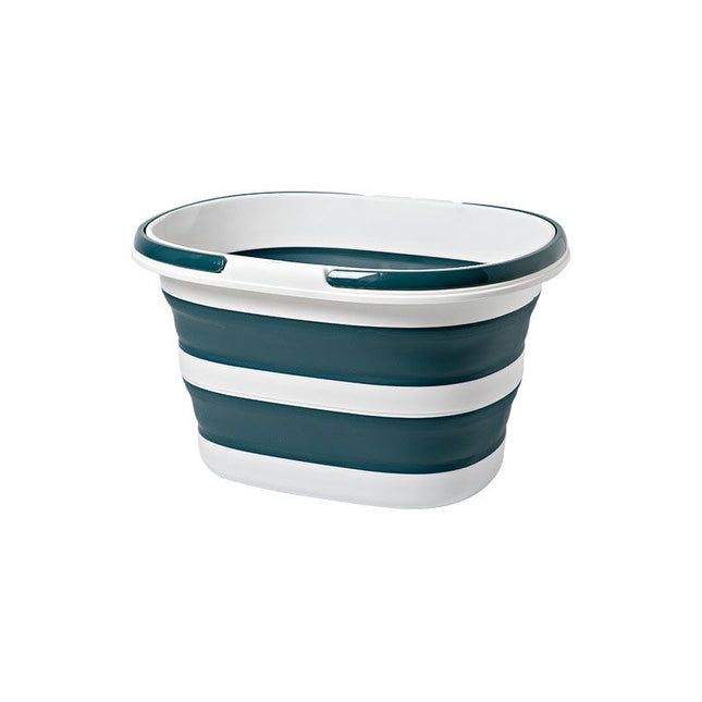 Blue Foldable Collapsible Bucket