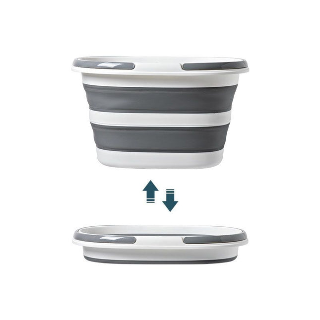 Grey Foldable Collapsible Bucket – product detail