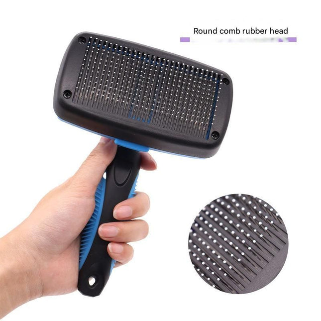 Yellow Pet Grooming Brush – product detail