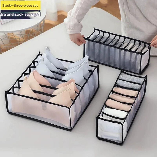 Black Drawer Underwear Organiser Set