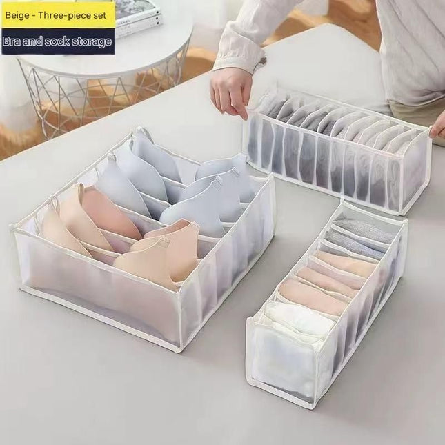 White Drawer Underwear Organiser Set