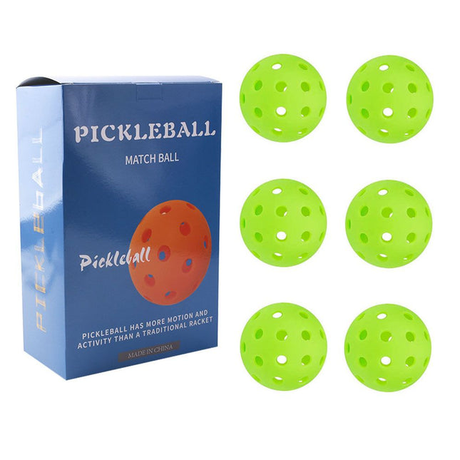 Green Pickleball Balls Set