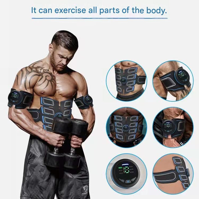 Orange EMS Muscle Stimulator Belt Set – product detail