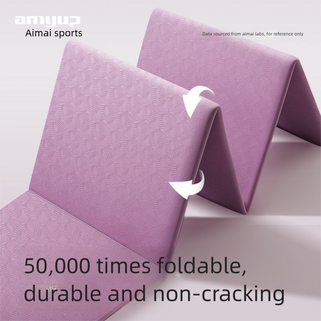 Grey Foldable Yoga Mat – product detail