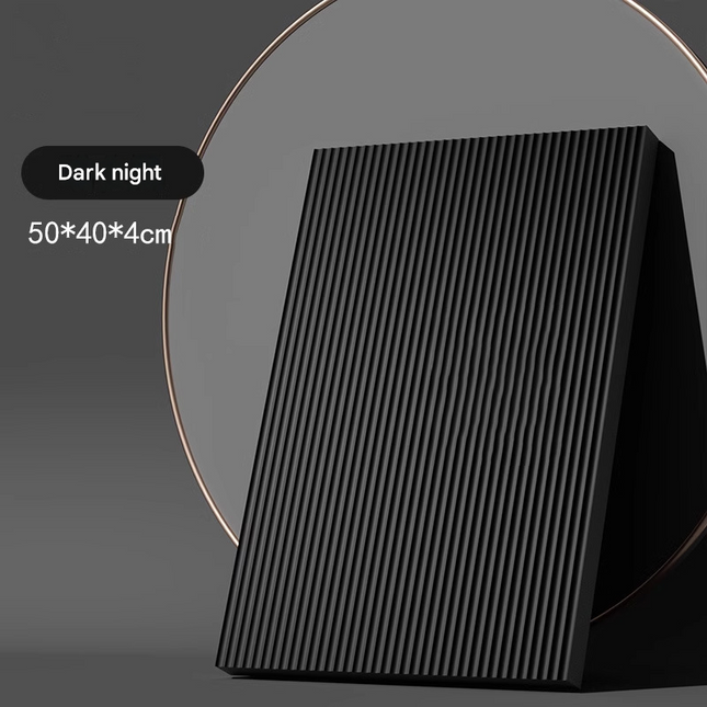Black 4cm Thick Balance Pad