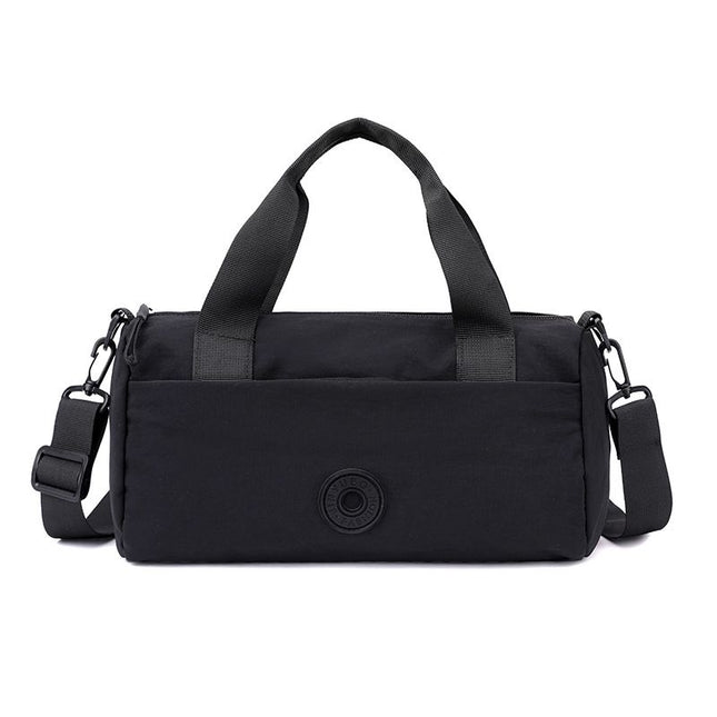 Black Lightweight Large Capacity Sports Duffel Bag