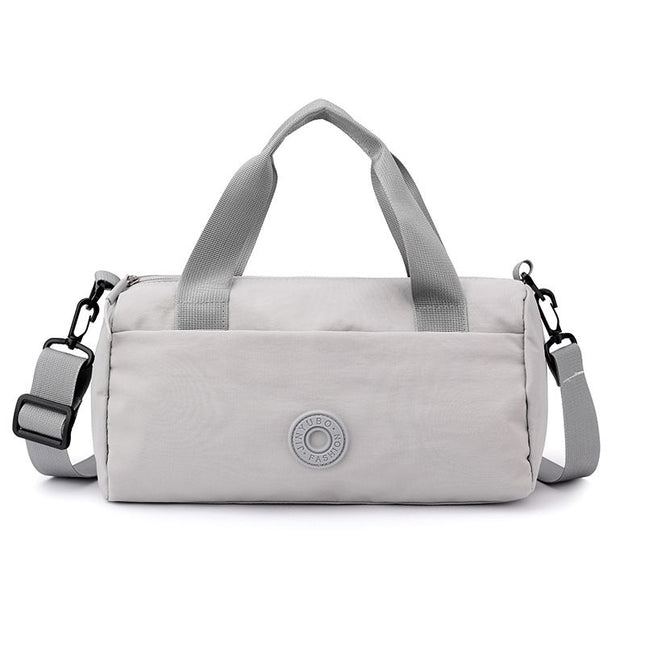 Grey Lightweight Large Capacity Sports Duffel Bag