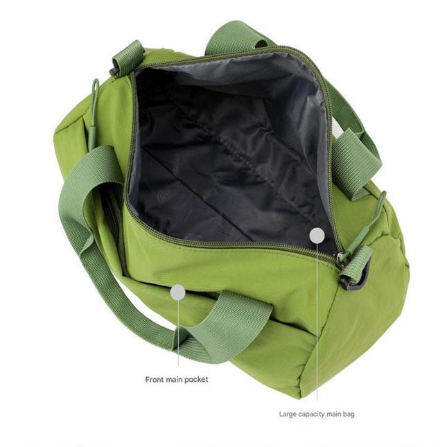 Grey Lightweight Large Capacity Sports Duffel Bag – product detail