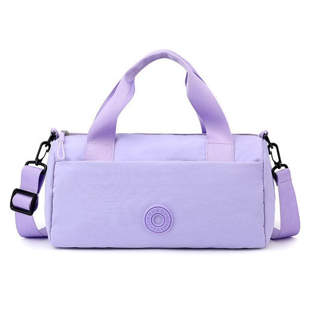 Purple Lightweight Large Capacity Sports Duffel Bag