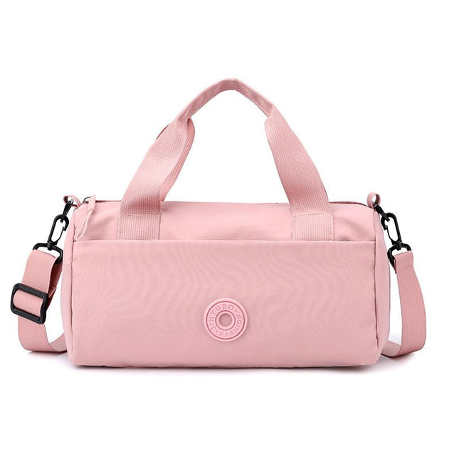 Pink Lightweight Large Capacity Sports Duffel Bag