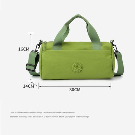 Pink Lightweight Large Capacity Sports Duffel Bag - Portable Crossbody Travel Gym Handbag for Yoga Outdoor Activities