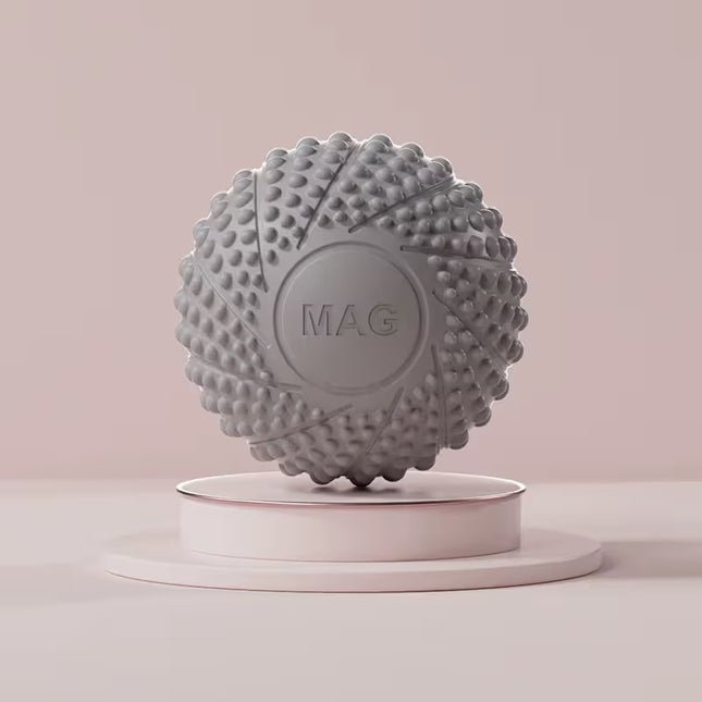 2-Pack Grey Spiky Fascia Massage Balls