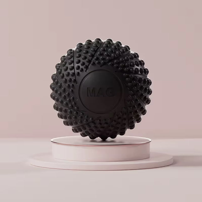 2-Pack Black Spiky Fascia Massage Balls