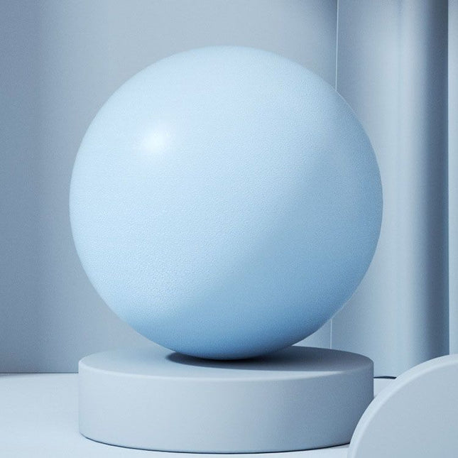 Blue Anti-Burst Yoga Exercise Ball with Manual Hand Pump
