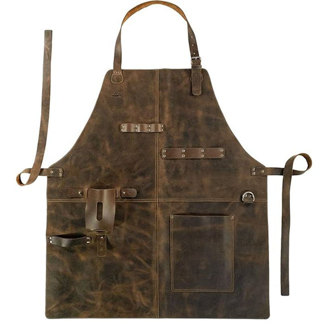 Retro PU Leather Apron