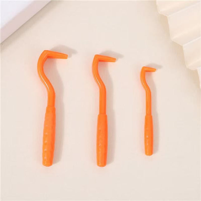 2-Pack Orange Pet Tick Remover Tool Set