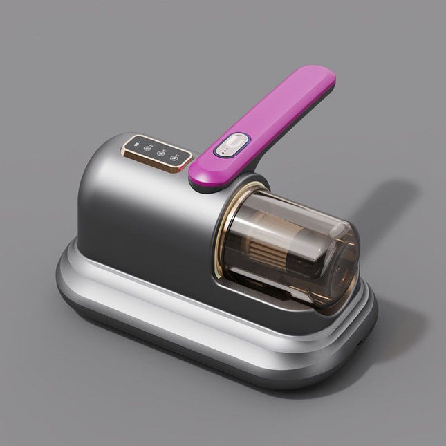 Greyish-purple Wireless Mite Vacuum Cleaner with UV Light