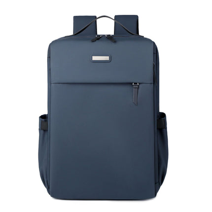 Blue Large Capacity Airbag Backpack Multi-Compartment Laptop Backpack Travel Business Bag