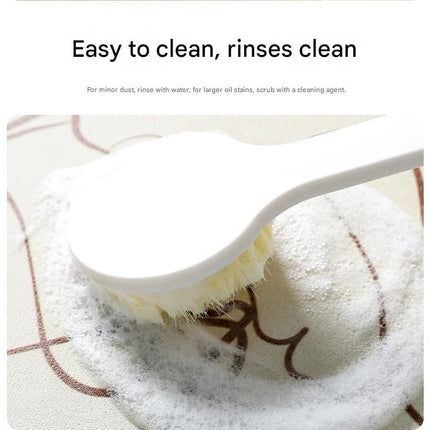 2-Piece Faucet Draining Mat Set Absorbent Sink Splash Guard Quick Dry Counter Mat 10x61cm(West Highland White Terrier)