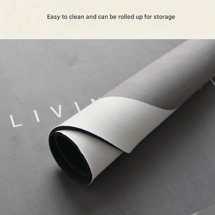 Kitchen Countertop Drainage Mat Absorbent Quick Dry Tech Velvet Dish Drying Pad 40x60cm(CD0075-1)