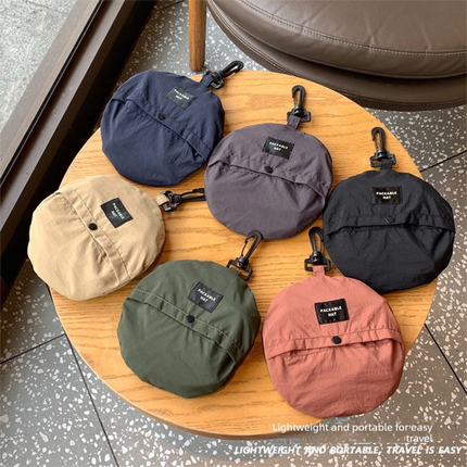 Army green Packable Bucket Hat Unisex Wide Brim Foldable Sun Protection Hiking Travel Cap