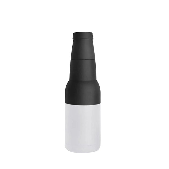 3-in-1 Beer Bottle Insulated Tumbler and Can Cooler with Bottle Opener Double Wall Stainless Steel