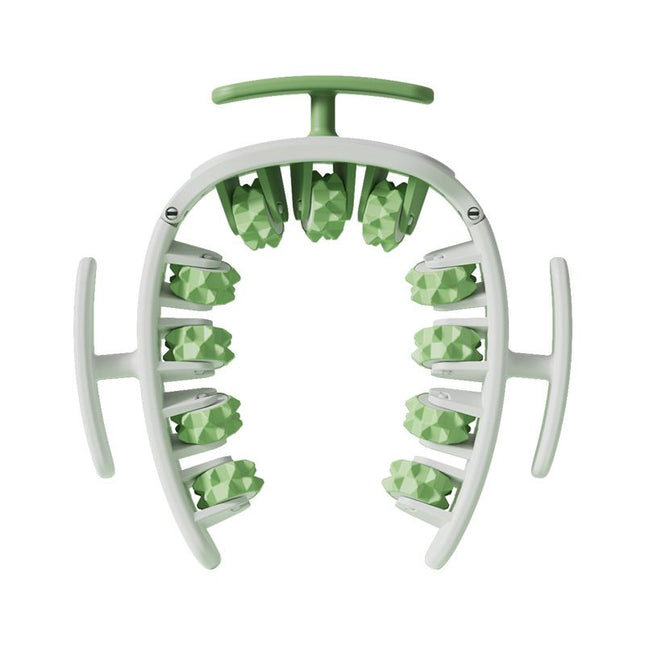 Green and White Multifunctional Ring Massage Roller with Detachable V888-ELOSUNG52027