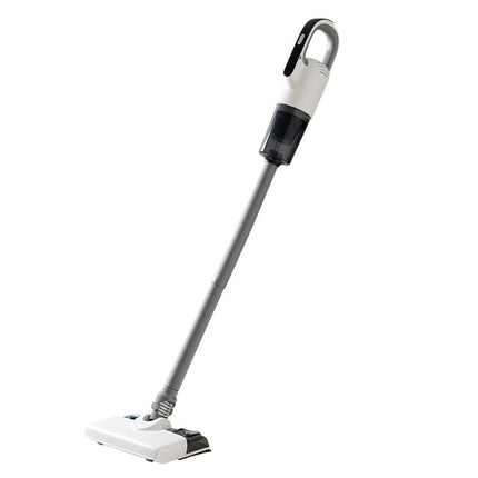 White Wireless Stick Vacuum and Stereoscopic Mop with 2 Filters, Swivel Brush Head and 106cm Handled Pole - One Click Operation, 19KPA Super Suction, 300ML Detachable Water Tank, 600ML Dust Cup for Floor Blind Spot and Wet Dry Dual Use