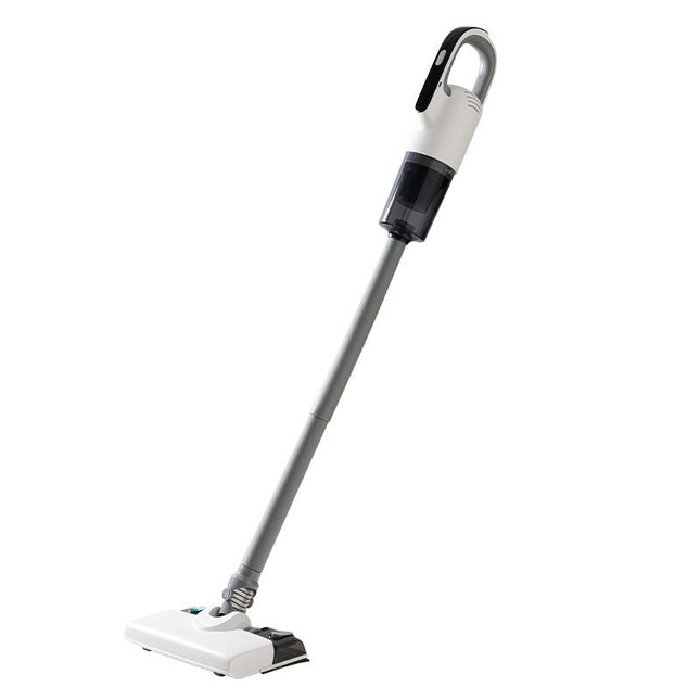 White Wireless Stick Vacuum and Stereoscopic Mop with 2 Filters Swivel Brush Head and 106cm Handled