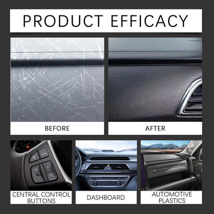 3-Pack Car Interior Paint Touch-Up Pen – Quick Color Restoration Scratch Repair Fixer for Automotive Leather Plastic, Central Control Button and Dashboard